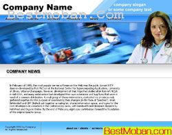 ҽ��������վģ�壨����psd�ļ���