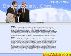 ��ɫ��ҵ��վģ�壨����psd�ļ���