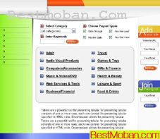 ��ɫ��ҵ��վģ�棨��psd��