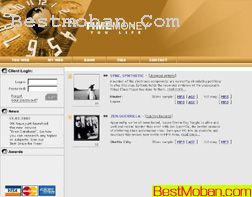 ����ɫ��ҵģ�棨��psdԴ�ļ���