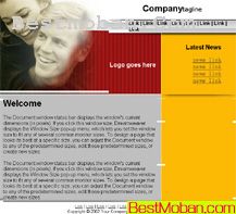 ��ɫ��ҵģ�壨��psdԴ�ļ���