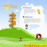 ͯϷվ_ŷҵģ7psd,html,flash,fonts