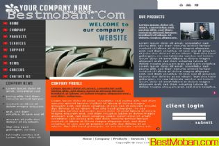 ҵ˾վҳģ-ŷPSD,HTML
