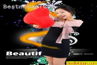 ְִҵŮPSDͼƬ008