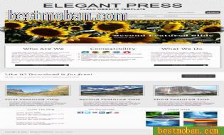 elegantpress html5+css3 ģ